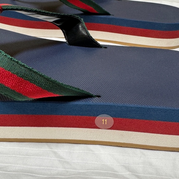 Gucci Men’s Tiger’s Head Sandals Size 11 main image 6